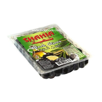 SHAHIA BLACK OLIVE vac 500g
