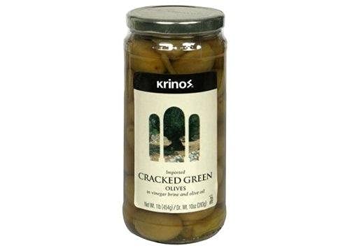 KRINOS CRACKED GREEN OLIVES #1