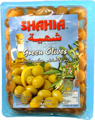 SHAHIA GREEN OLIVE VAC. 450G