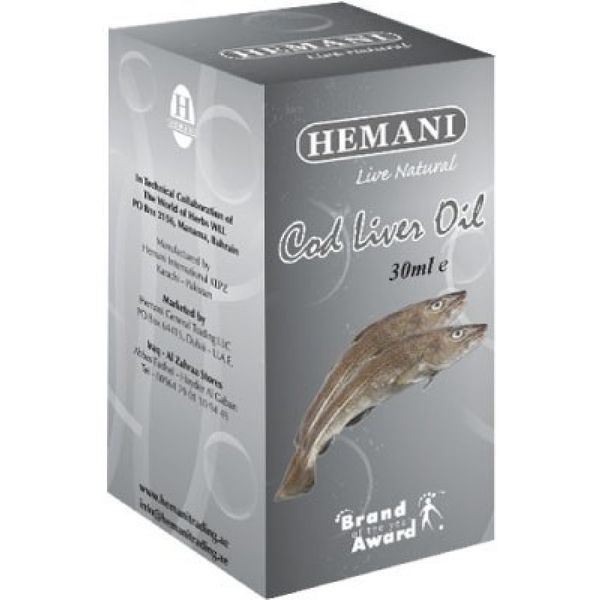 Hemani cod liver oil 30ml