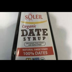 Soleil organic date syrup