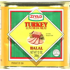 Ziyad:Turkey Luncheon Meat 12oz can